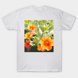 Orange Petunias T-Shirt